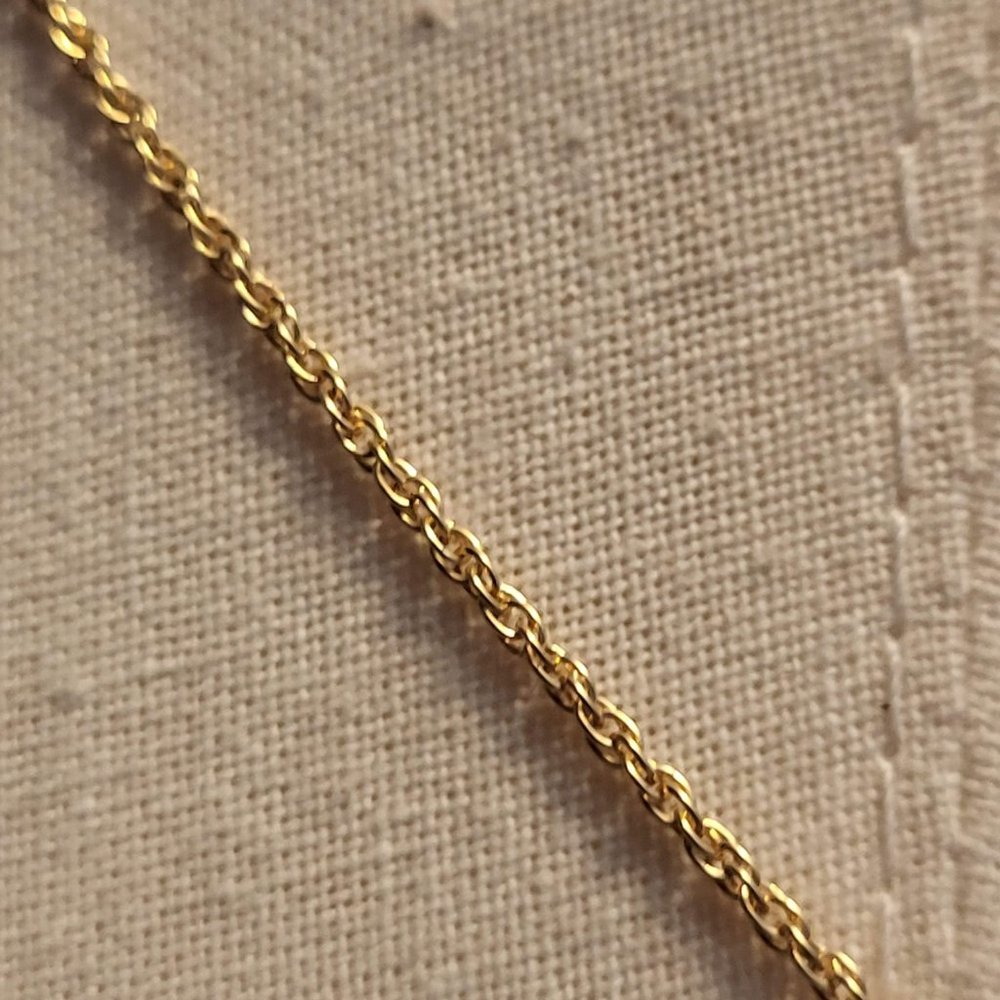 18" 14K Gold Rope Chain Necklace - Picture 3 of 9